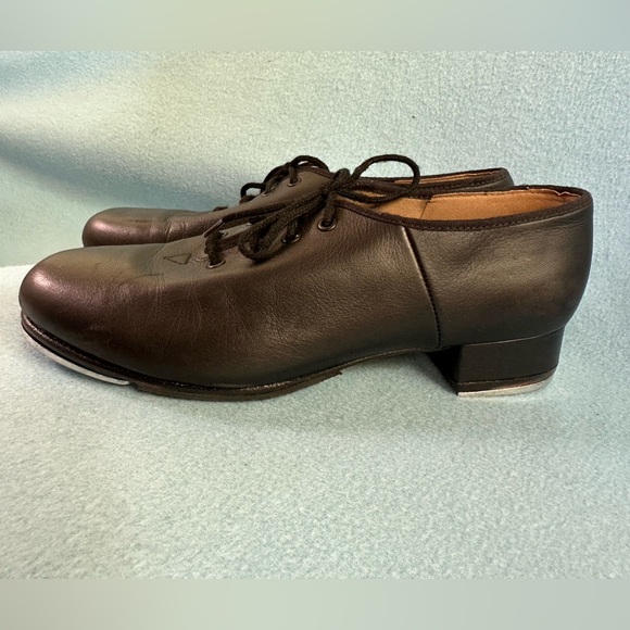 BLOCH Women’s JAZZ TAP Dance Shoe in Black Leather Lace Up Techno Tap - Picture 5 of 10
